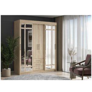 Шкаф-купе Фортуна, дуб сонома