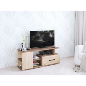 Тумба под ТВ Парус 4, ясень шимо/дуб сонома