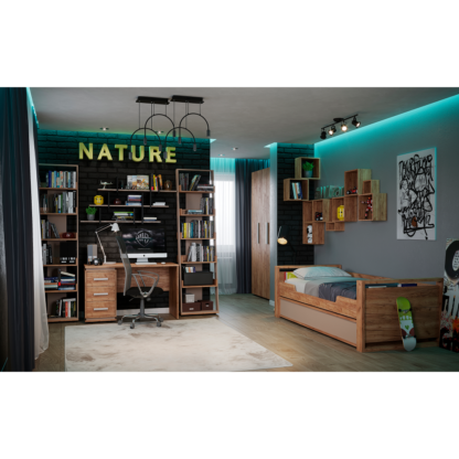 Куб 2 Nature 99, дуб табачный