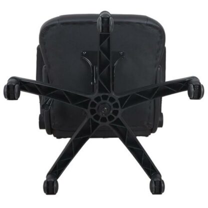 Кресло компьютерное BRABIX "Skill GM-005", откидные подлокотники, экокожа, черное/красное, 532496