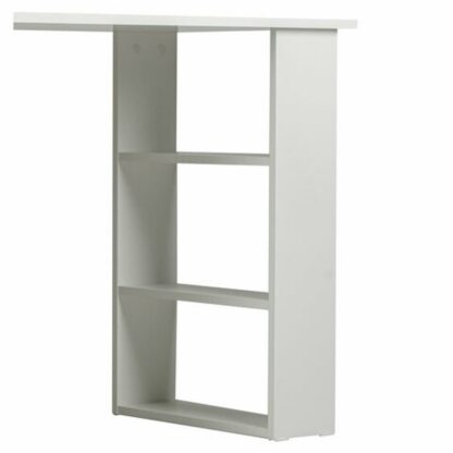 Стол письменный/компьютерный BRABIX "Scandi CD-016", 1100х500х750 мм, 4 ящика, белый, 641891, ЦБ013707-1