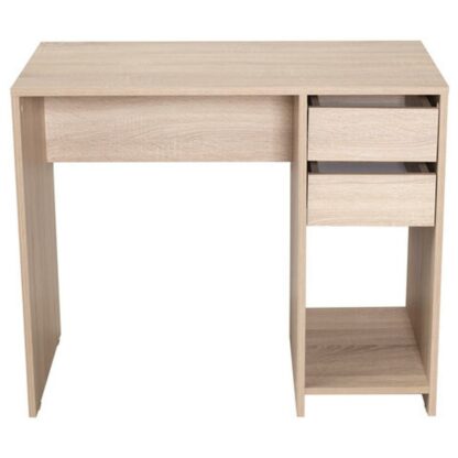 Стол письменный/компьютерный BRABIX "Scandi CD-017", 900х450х750 мм, 2 ящика, дуб сонома, 641895, ЦБ013706-2