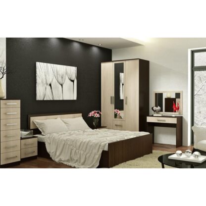 Кровать с проложками ДСП Фиеста LIGHT 160х200, венге